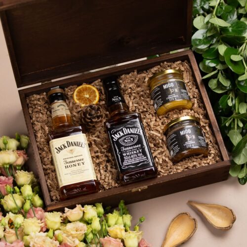 Zestaw z alkoholem na prezent Jack Daniels