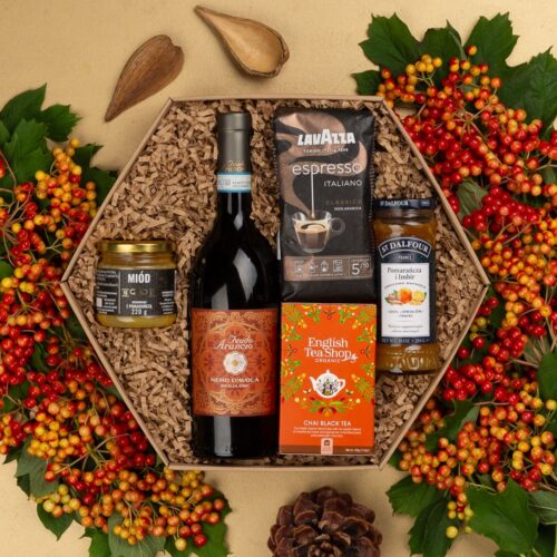 Zestaw prezentowy z czerwonym winem – Robin zestaw prezentowy z czerwonym winem