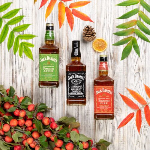 zestaw whisky jack daniels apple fire