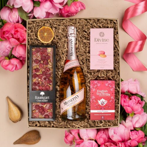 Kosz prezentowy dla kobiety – Valentine