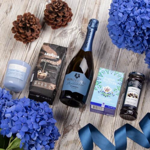 Box prezentowy z winem musującym – April wino musujące Montelvini na prezent