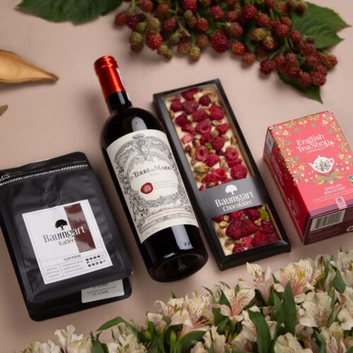 Kosz prezentowy z winem – Ray Kosz prezentowy z winem