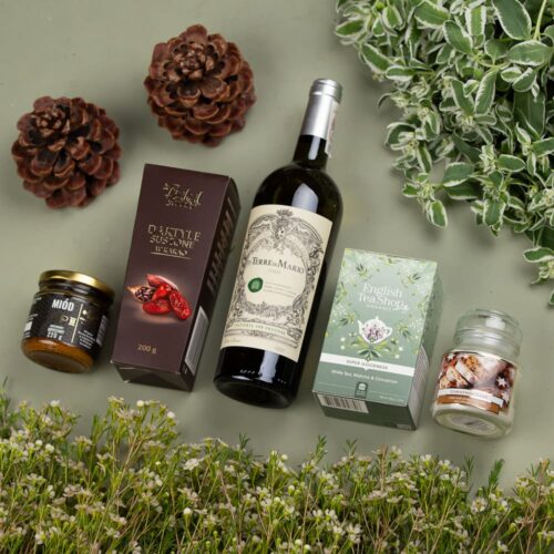 Box prezentowy z białym winem – Turiel Box prezentowy z białym winem