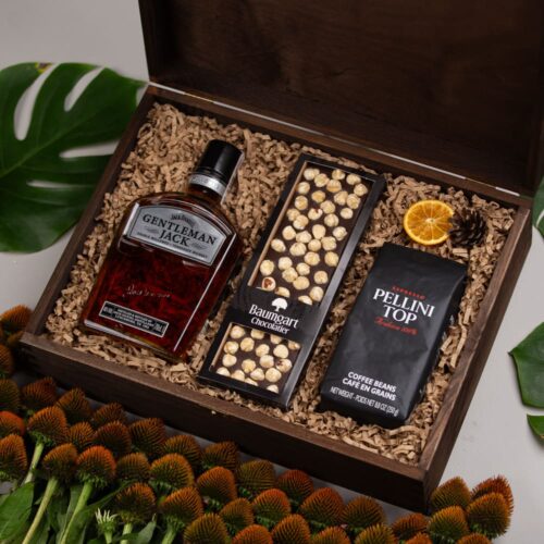 Gentleman Jack Daniels whisky na prezent – Edie whisky gentleman jack zestaw na prezent