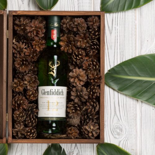 Whisky na prezent Glenfiddich – Tina whisky na prezent