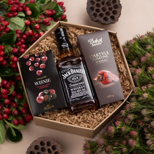 zestaw z whisky na prezent