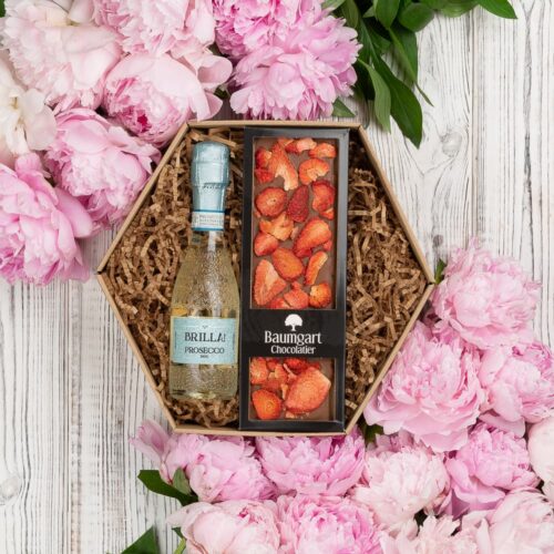 Prosecco na prezent – Afrodyta zestaw prezentowy z prosecco