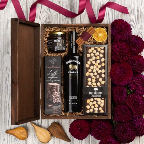 Zestaw prezentowy z polską wódką – Dafne