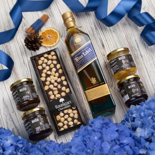 Ekskluzywny prezent z whisky Blue Label – Hilda ekskluzywny upominek z whisky blue label