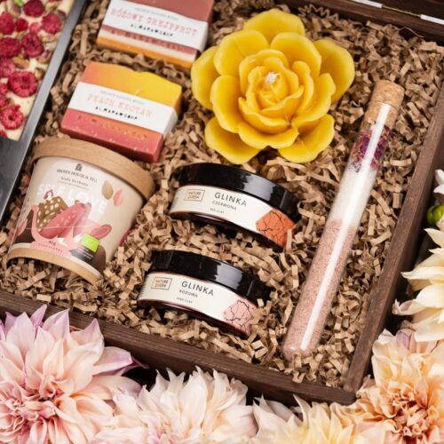 Domowe Spa na prezent – Malina zestaw do domowego spa dla niej