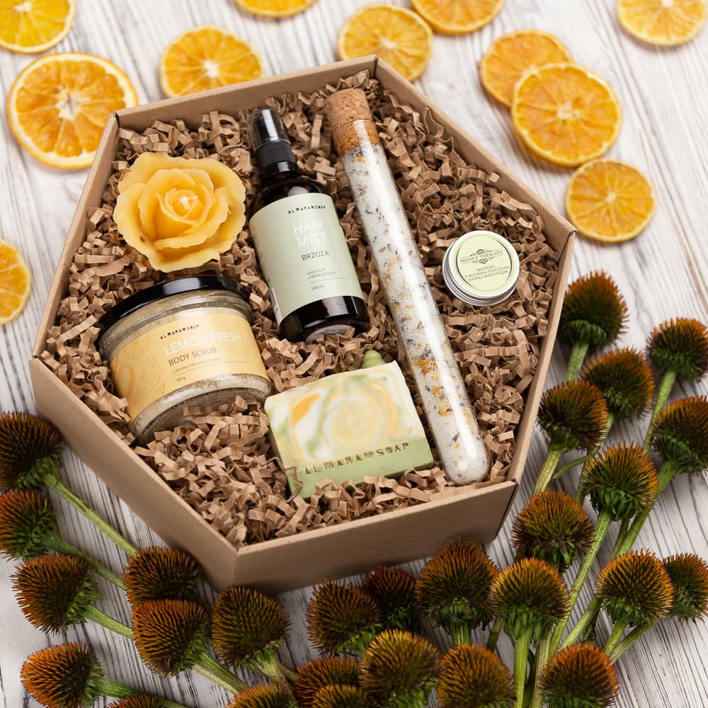 Zestaw Domowe Spa dla niej – Melisa zestaw do domowego spa dla niej