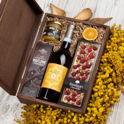 Wino na prezent – Miranda Feudo Arancio Chardonnay na prezent