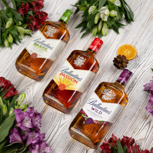Zestaw whisky Ballantines na prezent