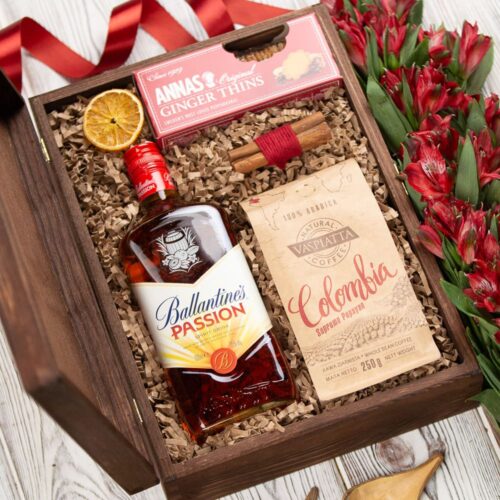 dobra Whisky Ballantines Passion na prezent