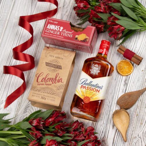 upominek z Whisky Ballantines Passion