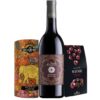 Feudo Arancio Syrah + herbata Masala + wiśnie