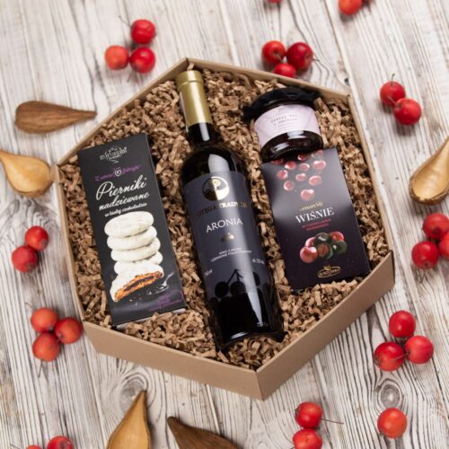 Prezent z polskim winem – Ida zestaw z polskim winem