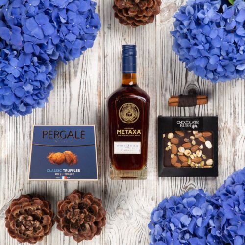 box prezentowy z alkoholem Metaxa 12