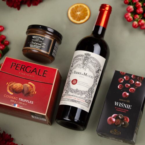 Pudełko prezentowe z alkoholem – Ada wino na prezent