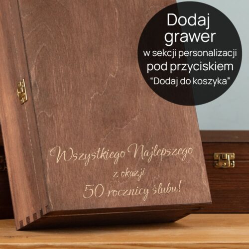 skrzynka z grawerem