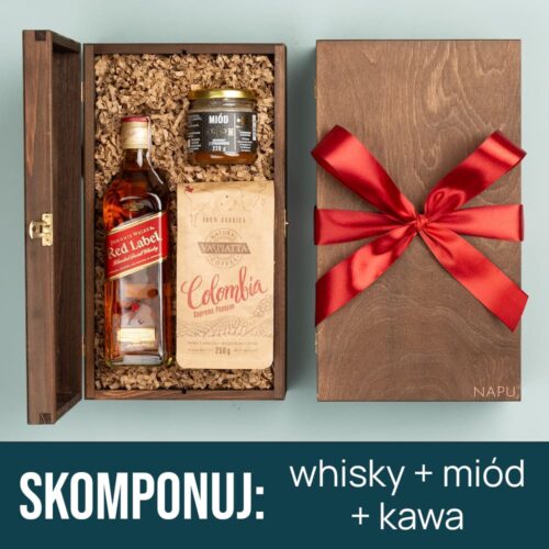 Whisky z kawą i miodem na prezent whisky kawa miód skomponuj