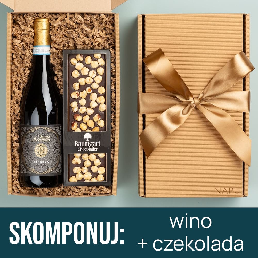 Wino i czekolada na prezent wino czekolada skomponuj