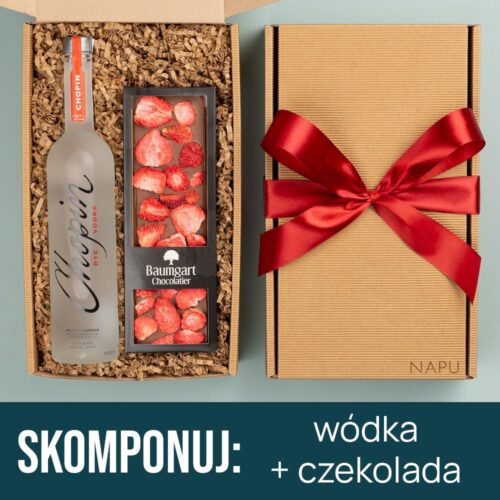 Wódka i czekolada na prezent wódka czekolada skomponuj