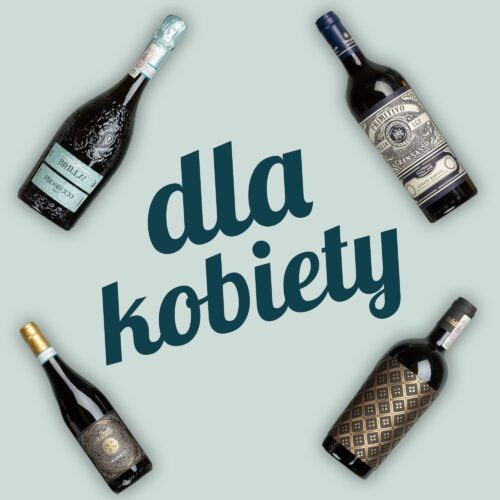 Kosz prezentowy z alkoholem dla kobiety