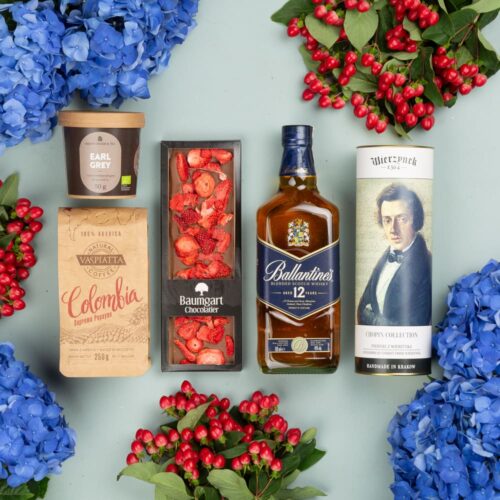 Elegancki prezent dla mężczyzny – Eden Elegancki kosz prezentowy dla mężczyzny