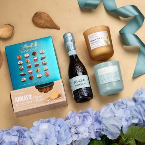 Zestaw prezentowy z prosecco – Tatiana skrzynka prezentowa z winem