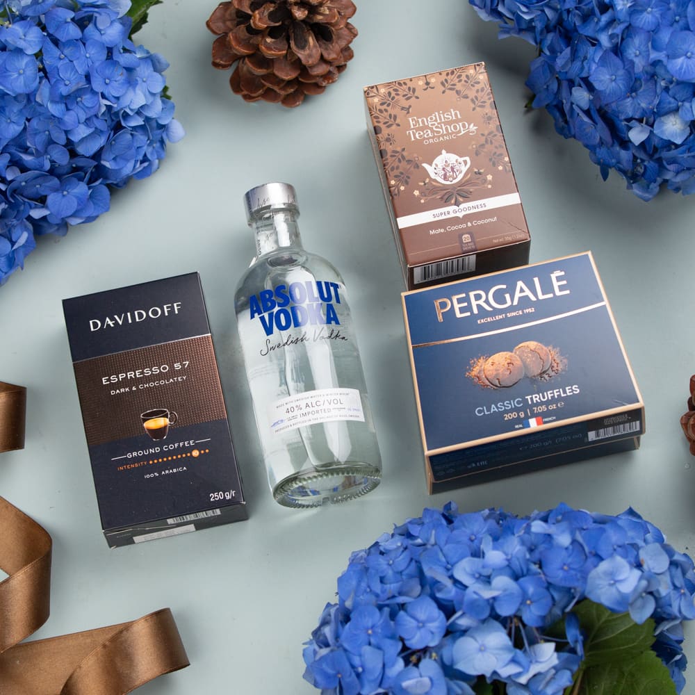 Wódka na prezent dla mężczyzny – Hiacynta absolut wódka
