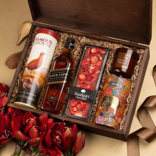 Prezent dla smakosza whisky – Weronika Prezent z whisky dla smakosza