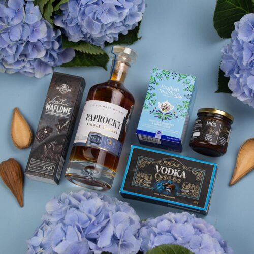 Prezent dla fana dobrej whisky – Loretta zestaw prezentowy z whisky