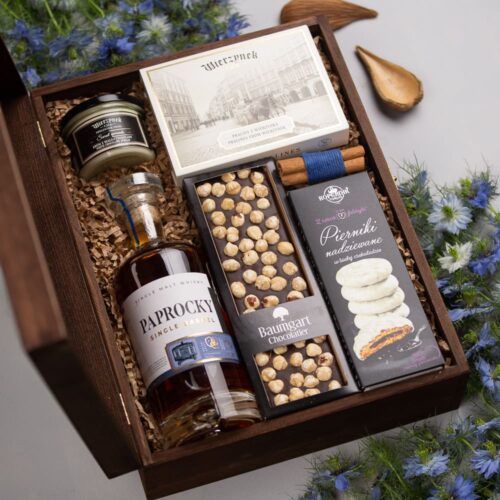 Polska whisky na prezent – Krystyna paprocky whisky Single Barrel