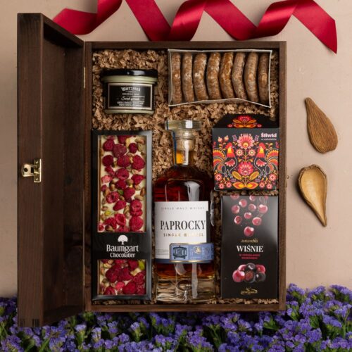Prezent z whisky Single Barrel – Danuta prezent z polską whisky