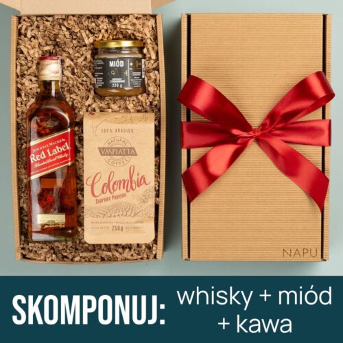 Zestaw z whisky na prezent dla konesera Zestaw z whisky na prezent dla konesera