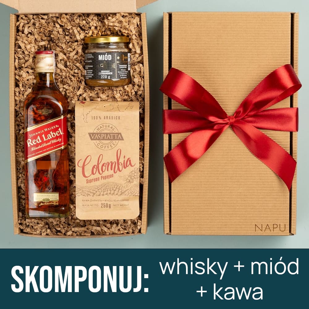 Zestaw z whisky na prezent dla konesera Zestaw z whisky na prezent dla konesera