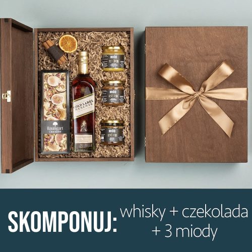 Alternative view of Dobra whisky z czekoladą i zestawem miodów