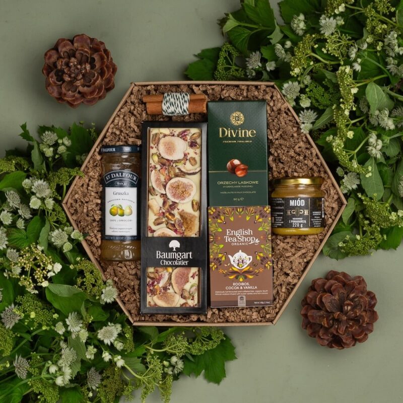 Box ze słodyczami na prezent - Pia