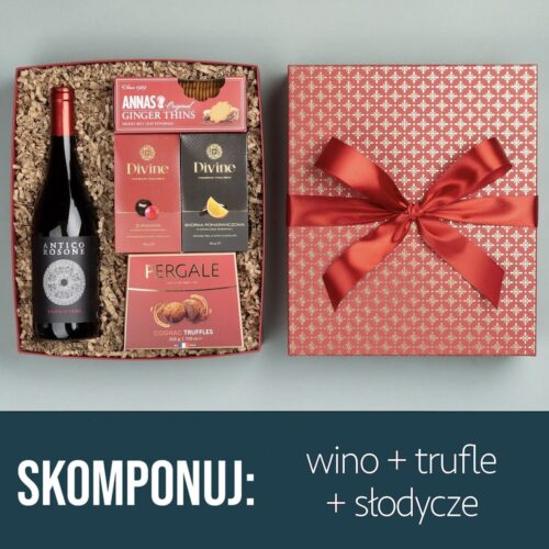 Prezent personalizowany z winem Prezent personalizowany z winem