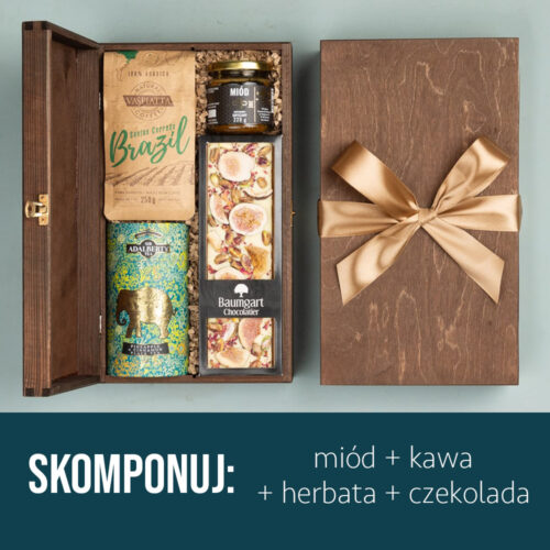 Alternative view of Kosz prezentowy z kawą i czekoladą