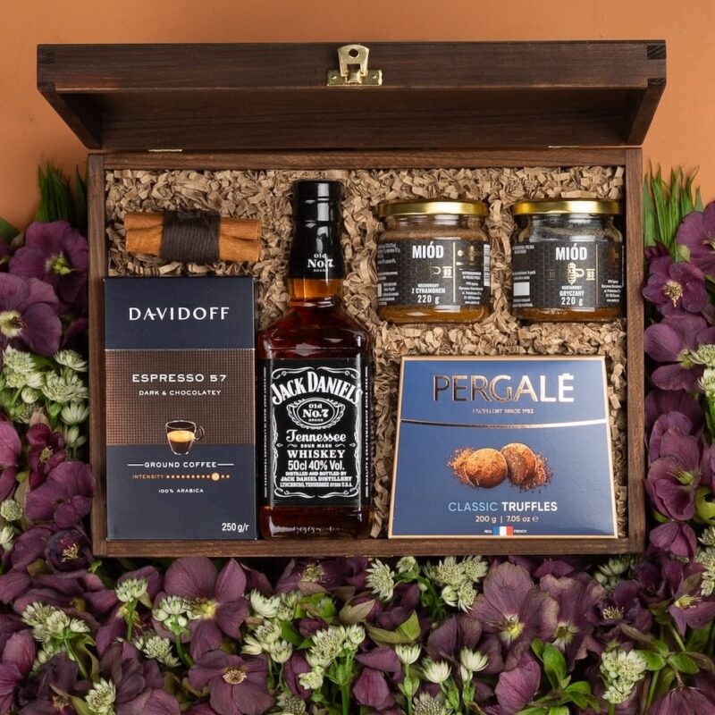 Kosz prezentowy dla mężczyzny - Inka