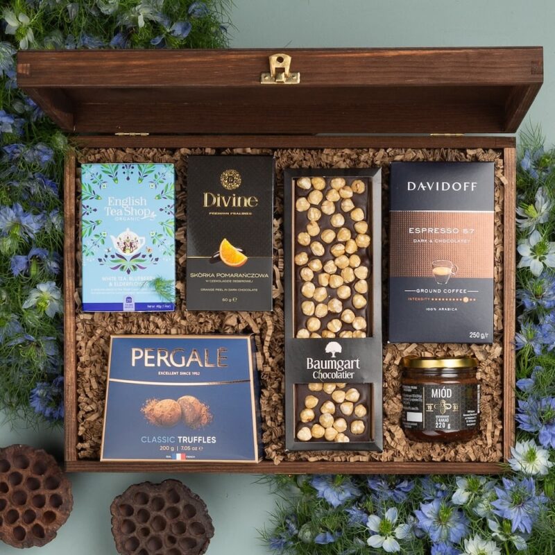 Kosz prezentowy bez alkoholu - Oceania