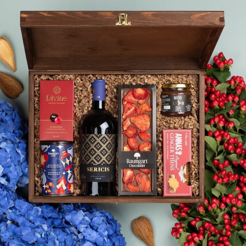 Wyjątkowy prezent z winem - Joy