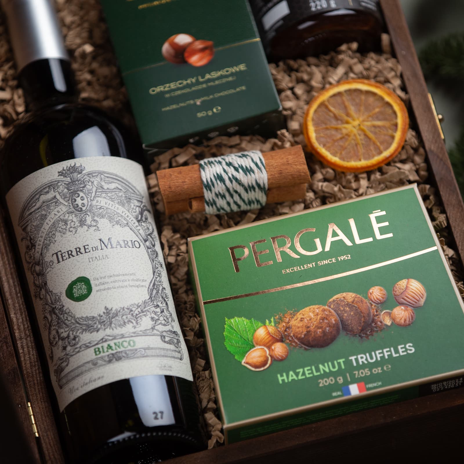 Kosz upominkowy z alkoholem – Gina Kosz upominkowy z alkoholem - Gina - obrazek 7