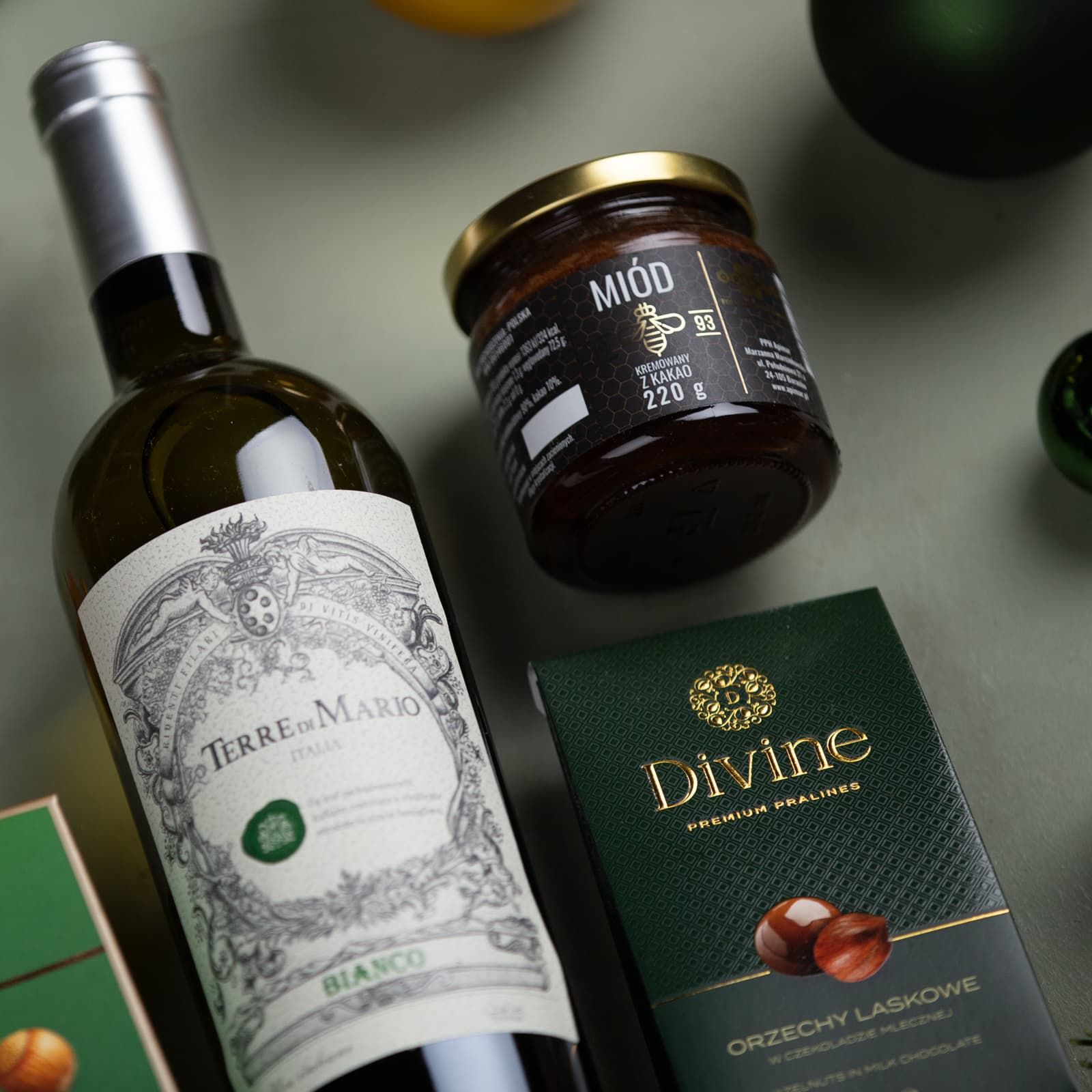 Kosz upominkowy z alkoholem – Gina Kosz upominkowy z alkoholem - Gina - obrazek 9
