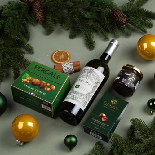 Kosz upominkowy z alkoholem – Gina Kosz upominkowy z alkoholem - Gina - obrazek 5