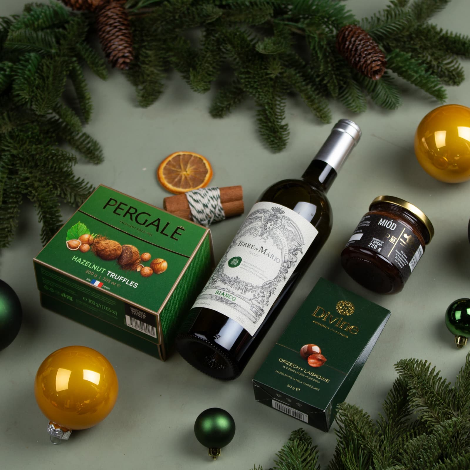 Kosz upominkowy z alkoholem – Gina Kosz upominkowy z alkoholem - Gina - obrazek 5
